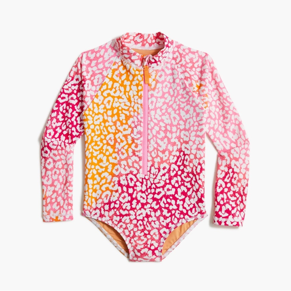 J. Crew Crewcuts size 10 Leopard Print One piece